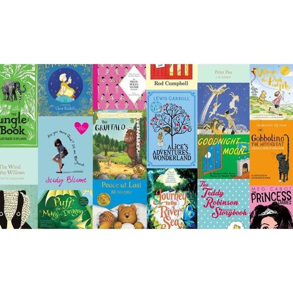 Bundle Of 20 Children’s Books Unsorted Vintage-Present Variety Mix - Picture 2 of 5